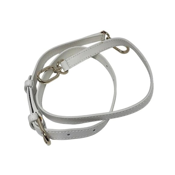 Auth FURLA Piper - White Leather Handbag - Picture 10 of 10